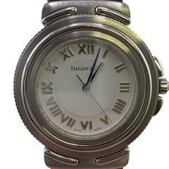 ティファニー TIFFANY&Co. 腕時計 インタリオ K185D6RバンドR＃6.5 M081 5-389 シルバーの画像