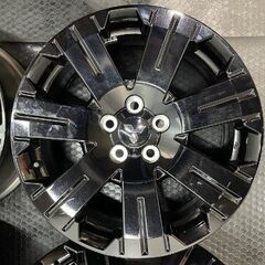 【新車外し】三菱 デリカD:5 シャモニー 特別仕様車 純正ホイール 18インチ 4本 7J5HPCD114.3+38 アウトランダー等　(MHE193)クレジットカード QRコード決済可能の画像