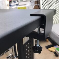 【ジャングルジャングル岩出店】【A748】昇降デスク Bauhutte ブラック 中古 家具 和歌山 岩出店 紀の川市 海南市の画像