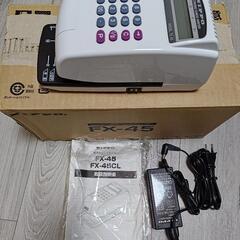 ニッポー電子チェックライター FXｰ45の画像