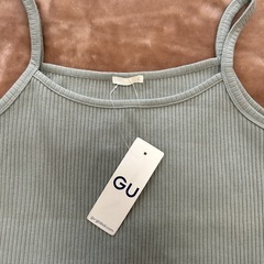 ジーユーGUリブキャミソールサイズLレディース服レディースアパレル製品タグ未使用の画像
