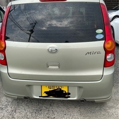 【値下げ】低走行　ダイハツ　ミラ　【車検令和8年5月】　5MTの画像