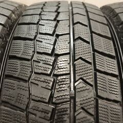 DUNLOP WINTERMAXX WM02 205/65R16 16インチ スタッドレス 4本 24年製 バリ溝 セレナ ヤリスクロス 10系アルファード等　(KTJ524)クレジットカード QRコード決済可能の画像