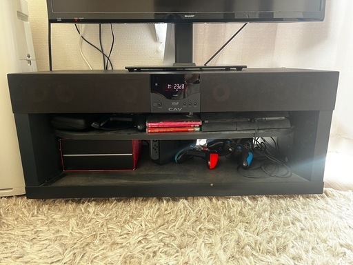 スピーカー付き　テレビ台