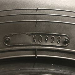 DUNLOP ENASAVE SPLT50M 195/85R15 113/111N LT 15インチ ライトトラック用 夏タイヤ 4本 23年製 バリ溝 デュトロ等　(KTJ525)クレジットカード QRコード決済可能の画像