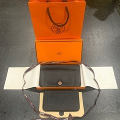 HERMESドゴンGM2つ折り長財布