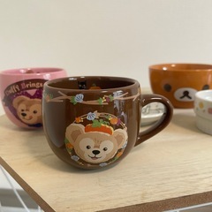 ディズニー　リラックマ　お皿　カップの画像