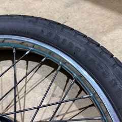 ホンダ純正 スーパーカブ50 C50 AA01 リアホイール 17×1.20の画像