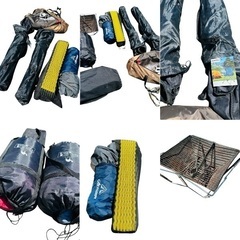 キャンプグッズ一式セット❗️ テント イス アウトドア用品 焚き火台 寝袋