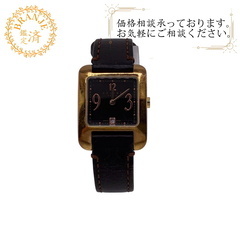 セリーヌ CELINE 腕時計 30M/100FT QZ デイト ゴールド