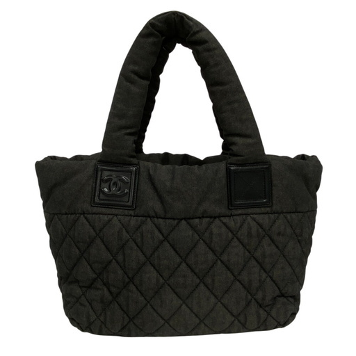 シャネル CHANEL ハンドバッグ コココクーン A48611 グレー