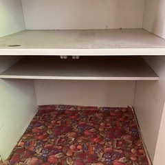 キッチン収納棚　コンセントありの画像
