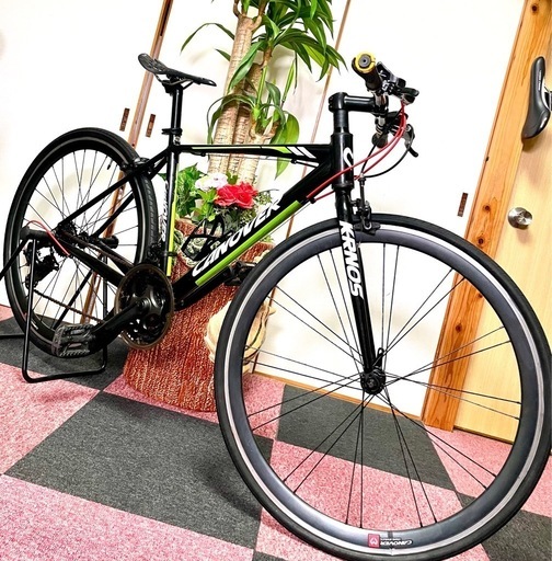 CANOVER KRNOS クロスバイク F-3 R-7 21段変速式. タイヤF-28C R-32C