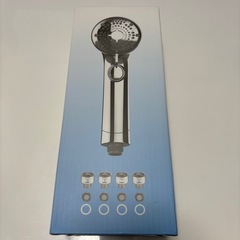 【新品】シャワーヘッド マイクロナノバブル 節水 高水圧 手元止水の画像