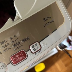 取引決定　洗濯機の画像