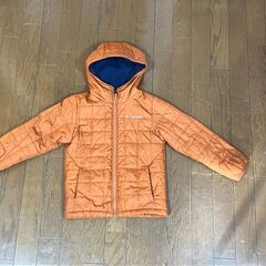Columbia ダウンジャケット 子供用 XSサイズの画像