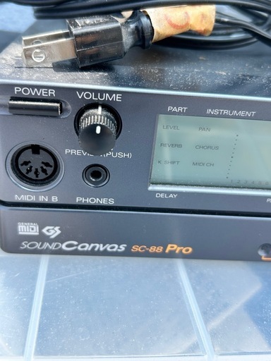 値下げ Roland MIDI サウンドキャンバス sc-88pro