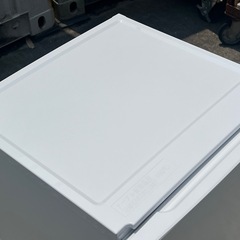 B195◇新品同様！ヤマダ 冷蔵庫◇2ドア◇87L◇2023年製◇YRZ-C09LWの画像