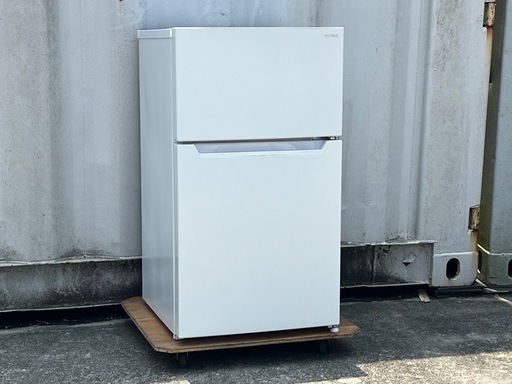 B195J◇新品同様！ヤマダ 冷蔵庫◇2ドア◇87L◇2023年製◇YRZ-C09LW