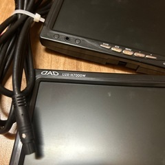 ギャルソンヘッドレストモニターの画像