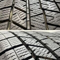 【DUNLOP WM03 195/65R15】スタッドレス【トヨタ ヴォクシー 純正ホイール 15インチ 6J5HPCD114.3】20年製 バリ溝 ノアにも　(KTI428)クレジットカード QRコード決済可能の画像