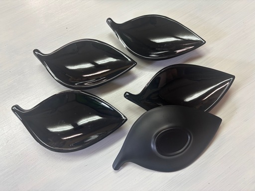⭐︎なり⭐︎　琉球漆器5点セット 琉球漆器5皿セット (Cherry MM) 石垣の食器《和皿》の中古