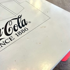 【武蔵小山店】 希少　コカコーラ ローテーブル センターテーブル ヴィンテージ cocacola ポストモダン コーヒーテーブルの画像