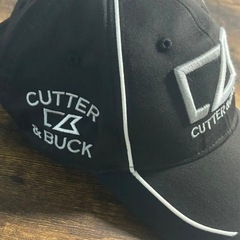CUTTER & BUCK カッターアンドバック　キャップ　ブラック　57〜59 メンズ　  ゴルフの画像