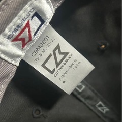 CUTTER & BUCK カッターアンドバック　キャップ　ブラック　57〜59 メンズ　  ゴルフの画像