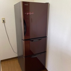 受付終了！冷蔵庫 日立クリスタルブラウン