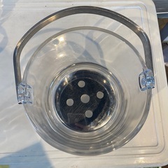 【引き取り限定】中古品　アイスペール① 中敷き有りの画像