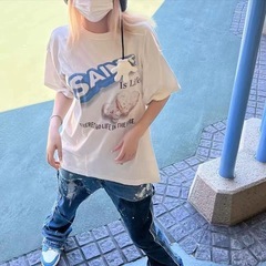 SAINT. Is Life.セントマイケル　 Tシャツ ホワイトの画像