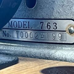 【JANOME】 ジャノメ MODEL 763 アンティークミシン 足踏みミシン 昭和レトロ 裁縫 ハンドクラフト 希少品 現状品 A0060の画像