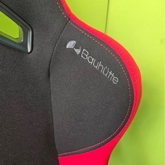 Bauhutte (バウヒュッテ) ゲーミングチェア G-550 レッド　お譲りしますの画像