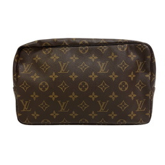 ルイヴィトン LOUIS VUITTON セカンドバッグ モノグラム トゥルーストワレット28 ポーチ M47522 ブラウンの画像