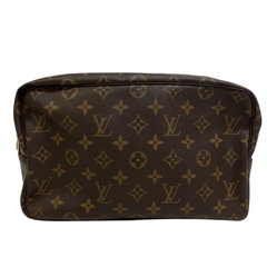 ルイヴィトン LOUIS VUITTON セカンドバッグ モノグラム トゥルーストワレット28 ポーチ M47522 ブラウンの画像