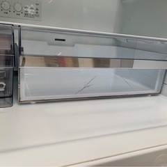 〖倉庫保管品〗　中古　東芝　トーシバ　TOSHIBA　3ドア　右開き　GR-U36SV　356L　2023年製の画像