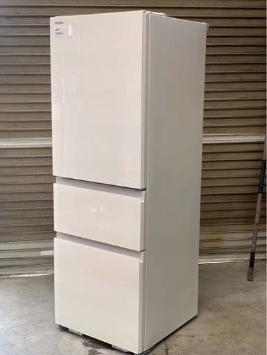 〖倉庫保管品〗　中古　東芝　トーシバ　TOSHIBA　3ドア　右開き　GR-U36SV　356L　2023年製