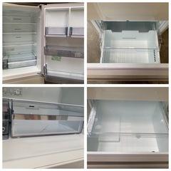 〖倉庫保管品〗　中古　東芝　トーシバ　TOSHIBA　3ドア　右開き　GR-U36SV　356L　2023年製の画像