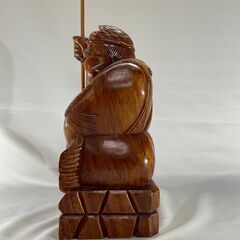 七福神 恵比寿様 木彫 縁起物 置物の画像