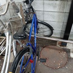 ジャンク扱い自転車子どもが乗っていました。の画像