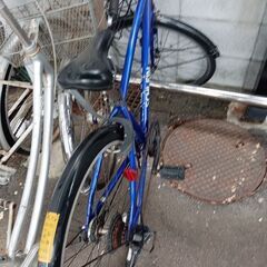 ジャンク扱い自転車子どもが乗っていました。
