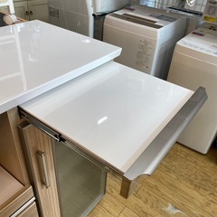 7/17値下げしました！⭐️美品⭐️三幸ジャパン キッチンカウンター コンパクト ハイグロス加工No.2321 KEの画像