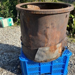 大釜用かまど　炊き出し　古民家　の画像