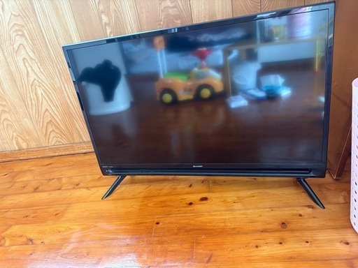 テレビSHARP引渡し8月12日限定