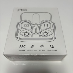 【新品】ワイヤレスイヤホン 耳掛け式イヤホンBluetoothイヤホン 瞬時接続の画像