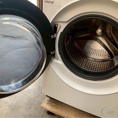 〖倉庫保管品〗　中古　AQUA　アクア　ドラム式洗濯機　洗濯乾燥機　AQW-D10PL　2024年製の画像
