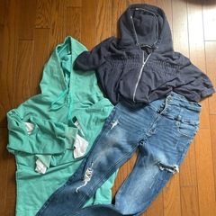 レディースM、150サイズTシャツパンツの画像