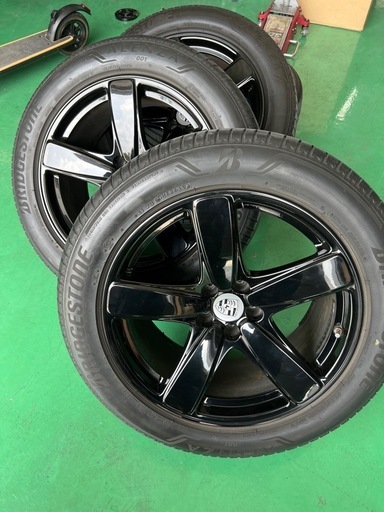 ポルシェ純正ターボホイール　、プリヂストンアレンザ