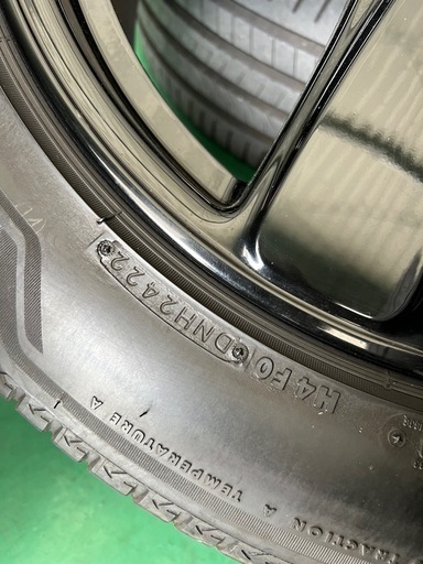 ポルシェ純正ターボホイール　、プリヂストンアレンザ